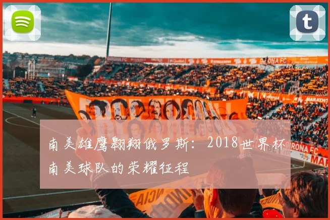 南美雄鹰翱翔俄罗斯：2018世界杯南美球队的荣耀征程